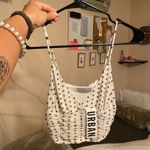 Urban outfitters polka dot top